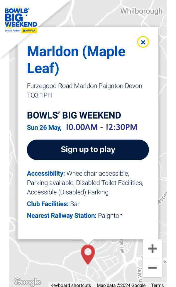 Bowls Big Weekend poster