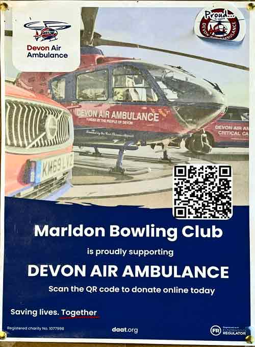 Devon air ambulance poster