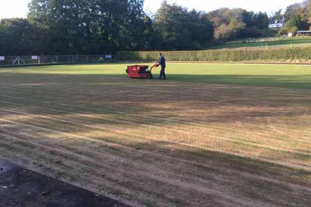 Using a machine to do some of the work