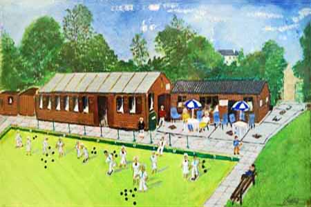 picture of target bowls on the green