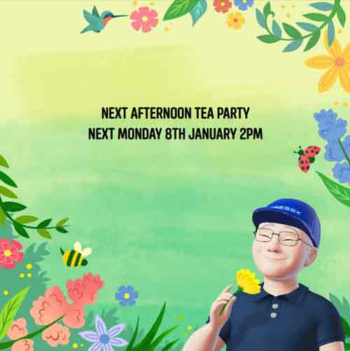 Coffee afternoon advert