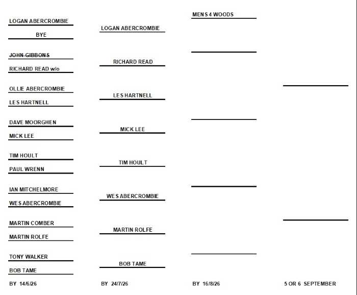 competition draw.