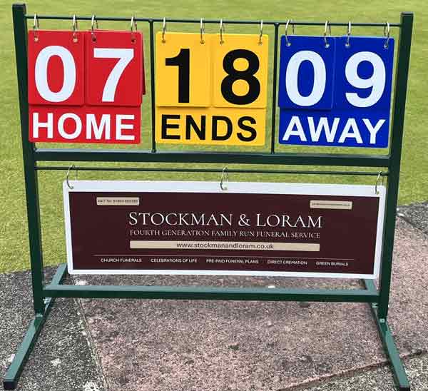 sponsored scoreboard