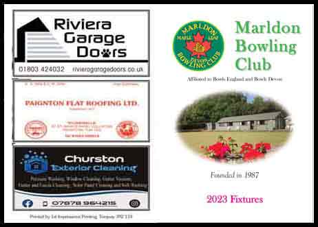 another example of sponsor 
advert in fix card